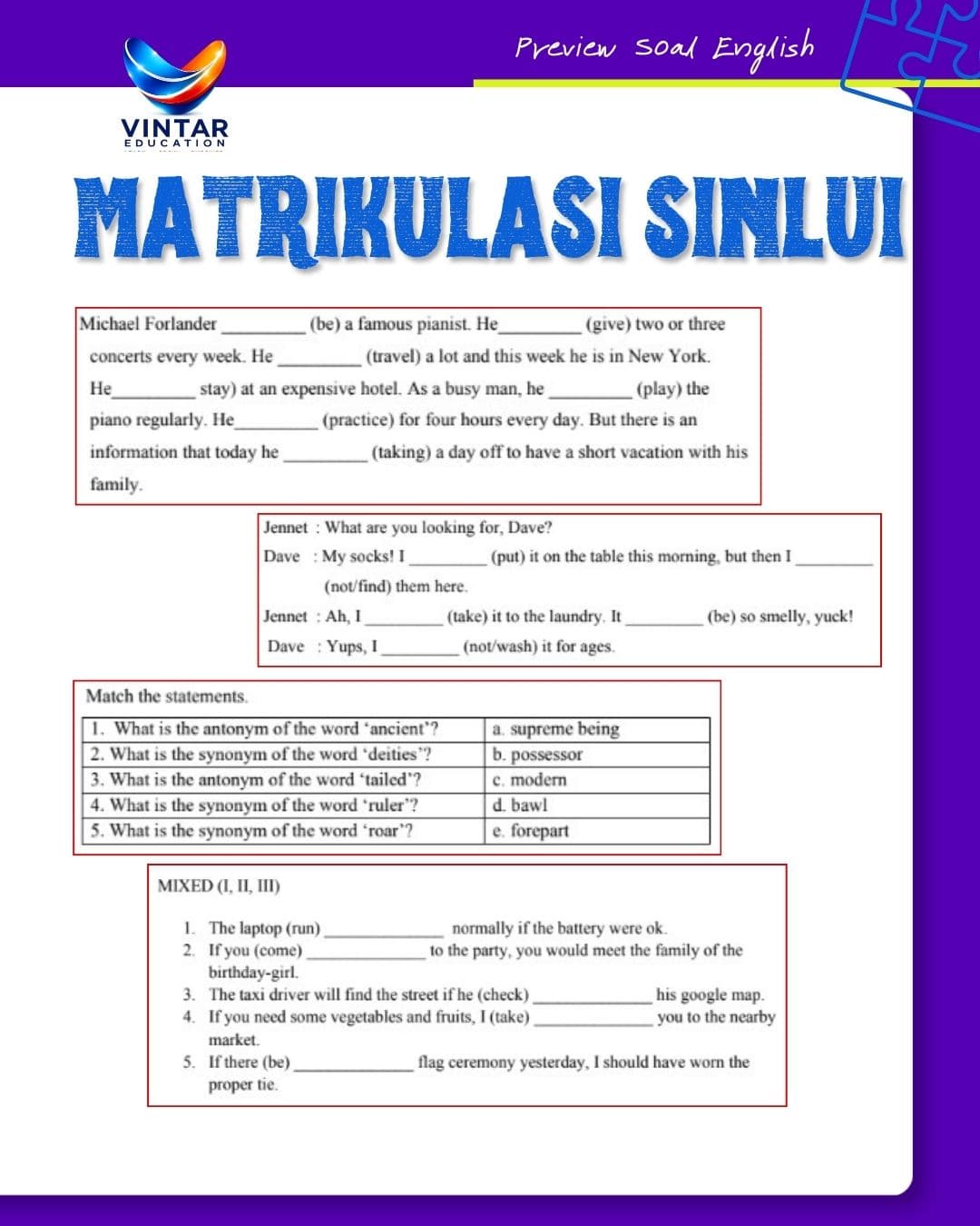 Contoh soal matrikulasi halaman 4
